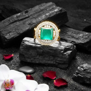 Home cabochon sunburst cocktail bracelet by Malini