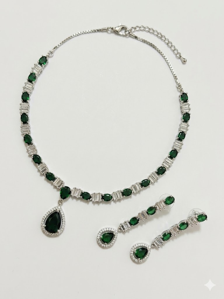 Elegant Teardrop Jewelry Set - MJAD 32