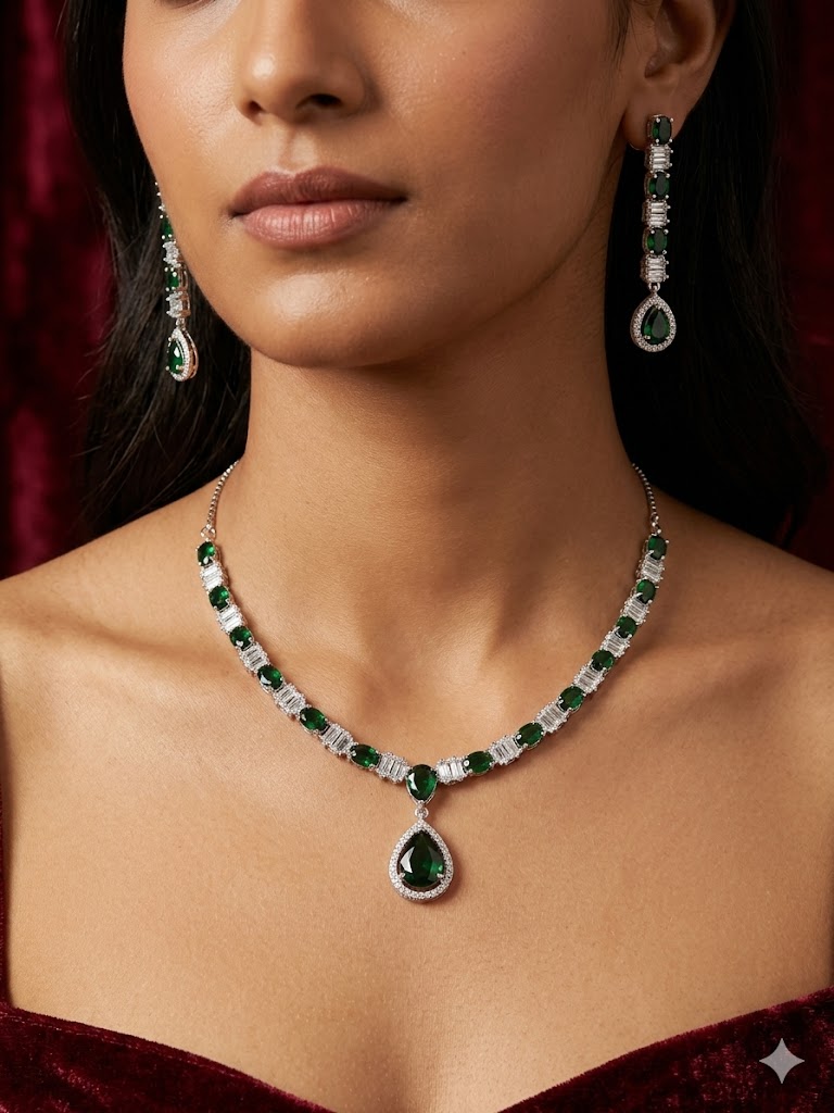 Elegant Teardrop Jewelry Set - MJAD 32