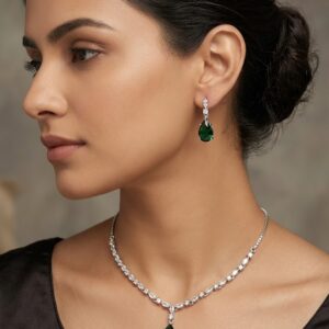 Pear Drop Elegance Jewelry Set MJAD 34