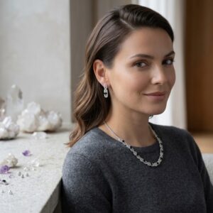 Elegant Statement Necklace Set -MJAD 38